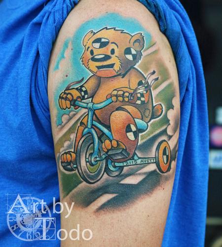 Tattoos - Crash Teddy - 123515